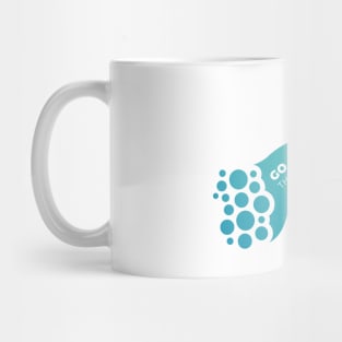 Go with the waves with creative dolphin design Gift Mug